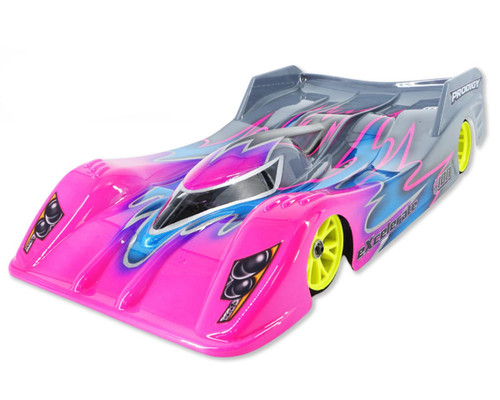 eXcelerate Mach "S" 1/12 Scale On-Road Pan Car "Stock" Body (Clear) (.012")