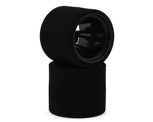eXcelerate "E" Compound 1/12 Pan Car Rear Synthetic Foam Pre-Mounted Tires