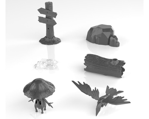 Bandai 30MF Customize Structure #01 "30 Minute Fantasy" Model Accessory Set