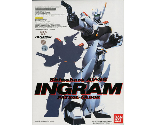 Bandai 1/60 Shinohara AV-98 Ingram "Patlabor" Plastic Model Kit