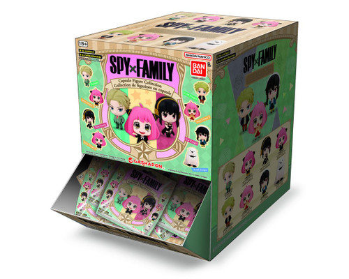 Bandai Capsule Figure Collection Spy x Family Blind Box Assortment (Box/8)