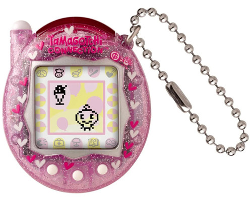 Bandai Tamagotchi® Connection™ Virtual Pet (Pink Glitter)