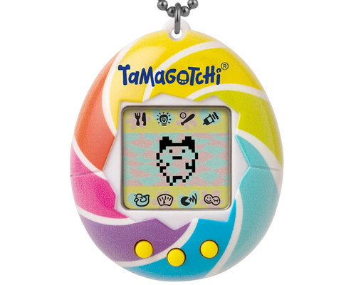 Bandai Original Tamagotchi® Virtual Pet (Candy Swirl)