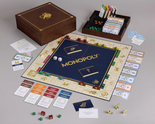 WS Games Company Monopoly 90th Anniversary Edition Board Game