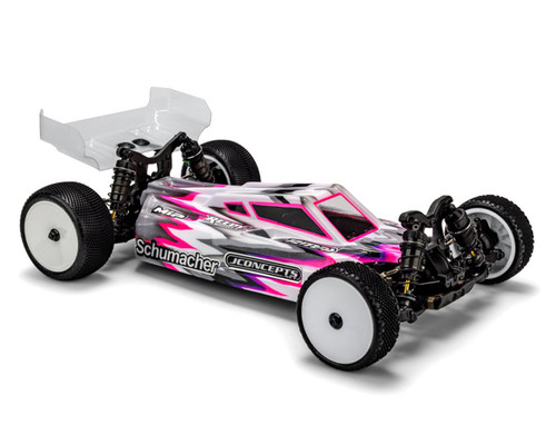 JConcepts Schumacher Cat PB "S2" 1/10 Buggy Body (Clear) (Light Weight)