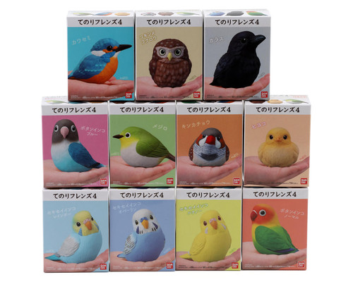 Bandai Shokugan Tenori Friends 4 Birds Blind Box Mini Figures (Box/12)