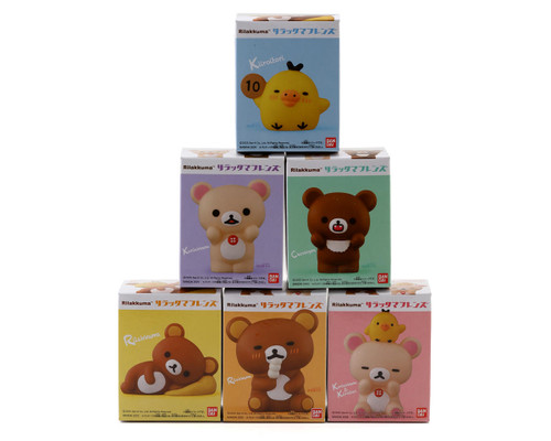 Bandai Shokugan Rilakkuma Friends Blind Box Mini Figures (Box/12)