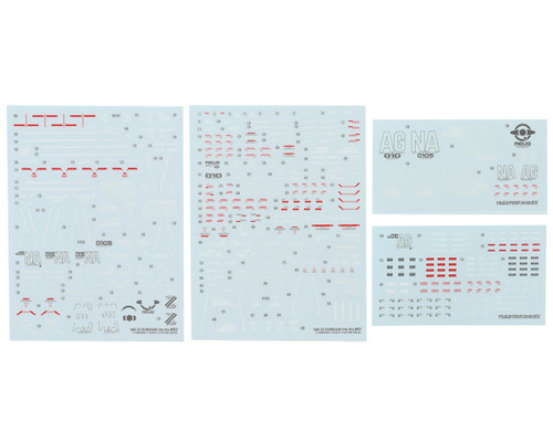 G-Rework MG 1/100 ZZ Gundam "Mobile Suit ZZ Gundam" Waterslide Decal
