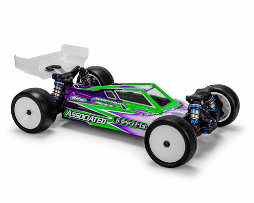 JConcepts Associated RC10B84 "S2" 1/10 4WD Buggy Body w/Turf Wing (Clear)