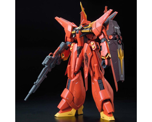 Bandai RE/100 AMX-107 Bawoo "Mobile Suit ZZ Gundam" Plastic Model Kit