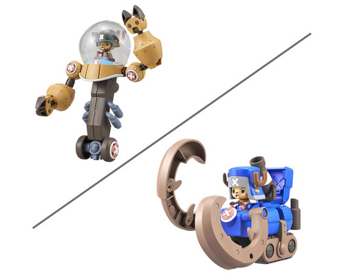 Bandai One Piece Chopper Robo 02 Heavy Armor & 03 Horn Dozer
