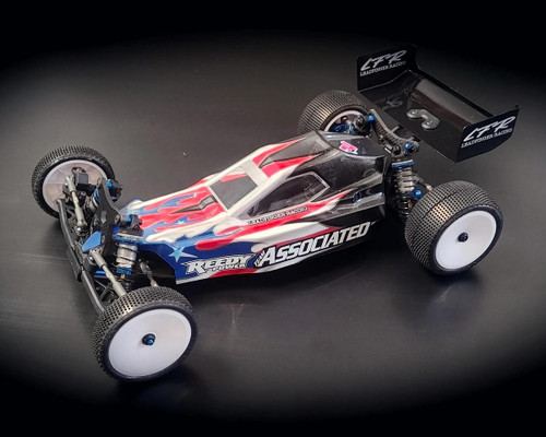 Leadfinger Racing Team Associated RC10B74.2 Retro-Mod 1/10 4WD Buggy Body