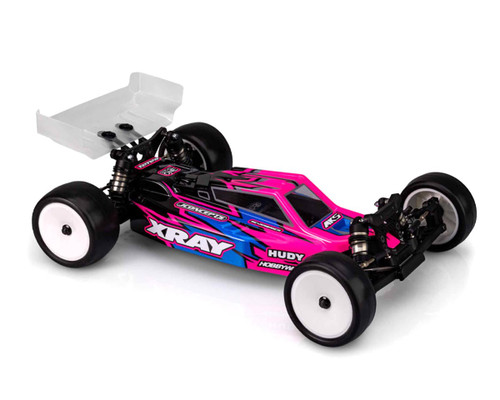 JConcepts XRAY XB2 2025/2026 "F2" 1/10 Buggy Body (Clear) (Lightweight)