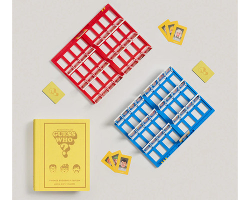 WS Games Company Guess Who? Vintage Bookshelf Edition Board Game