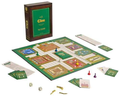 WS Games Company Clue Heritage Edition Board Game