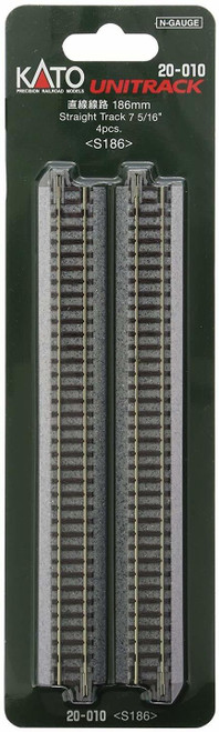 KAT20010  N scale Track 186mm 7-5/16" Straight (4)
