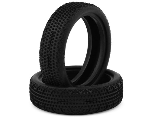 HotRace 1/10 2.2" Mini-Pin Slim 2WD Front LP Carpet Front Tires (2)