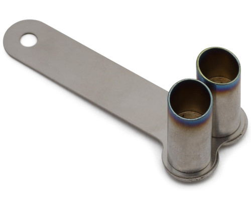 Usukani 19mm Stainless Steel 1/10 Scale Exhaust Pipe (3mm LED/Planar)