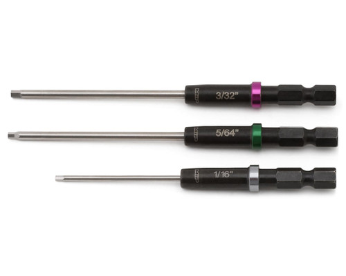 MIP Gen 2 Speed Tip Hex Driver Power Tool Tip Set (SAE) (1/16", 5/64" & 3/32")