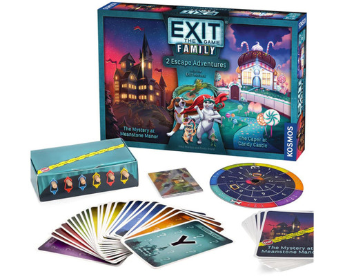 Thames & Kosmos EXIT: The Game The Mystery at Meantsone Manor & The Caper at