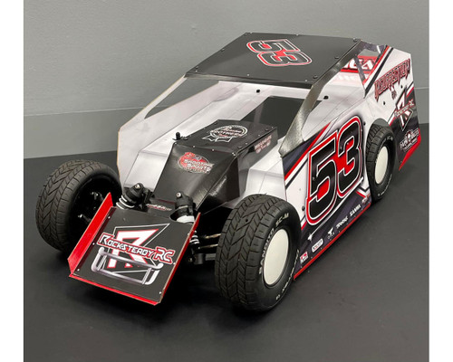 McAllister Racing 1/10 Dirt Oval Insurrection Mudboss Body (Clear)
