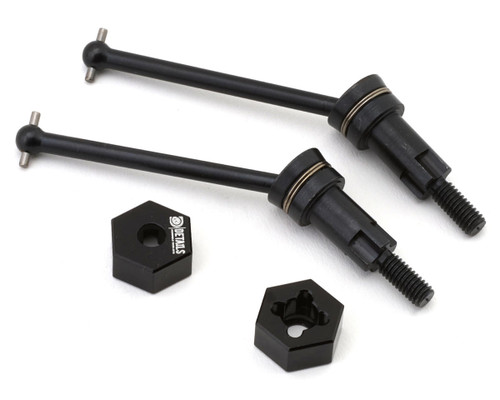 Hobby Details Metal Front CVD Drive Shaft Set For 1/16 Arrma® Mojave Grom (2)