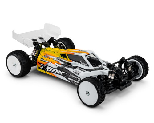 JConcepts XRAY XB4 "S2" 1/10 Buggy Body w/Two Wings (Clear)