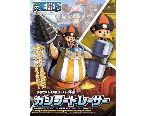 Bandai Chopper Robo Super #4 Kung Fu Tracer "One Piece" Model Kit