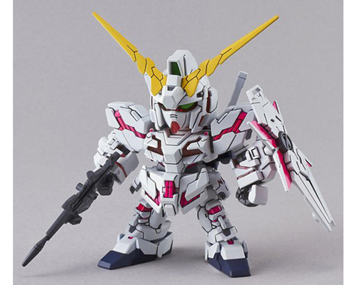 Bandai SD EX-Standard #05 Unicorn Gundam (Destroy Mode) Plastic Model Kit