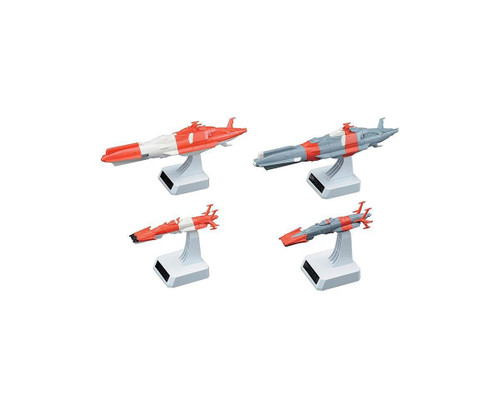 Bandai Star Blazers 1/1000 UNCN Combined Spacefleet Set 2 "Yamato 2199" Model