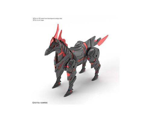 Bandai SD War Horse "Gundam World Heroes" Plastic Model Kit