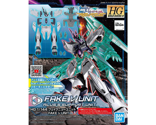 Bandai 1/144 HGBD Fake Nu Unit "Gundam Build Divers" Plastic Model Kit
