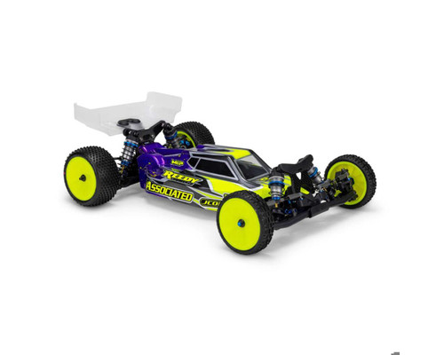 JConcepts Associated RC10B7/B7D "S15" 1/10 Buggy Body w/Carpet Wing (Clear)