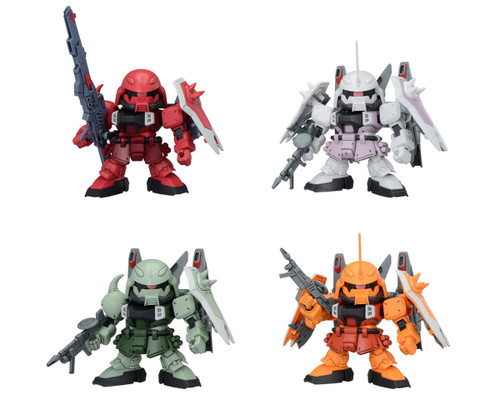 Bandai SD BB Senshi ZGMF Zaku Series "Gundam SEED" Action Figure Model Kit