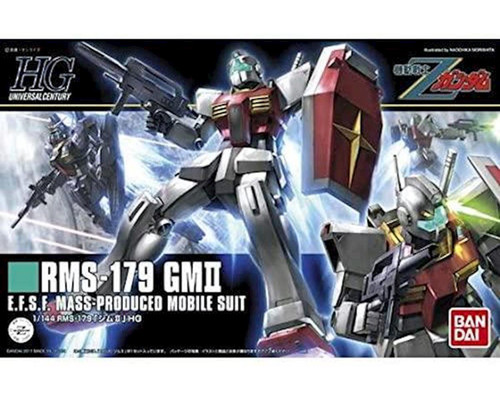Bandai 1/144 HGUC #131 RGM-79R/RMS-179 GM II "Zeta Gundam" Plastic Model Kit