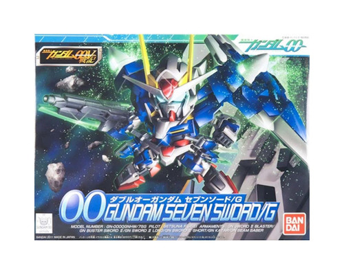 Bandai SD BB Senshi #368 00 Gundam Seven Sword/G "Gundam 00" Plastic Model Kit