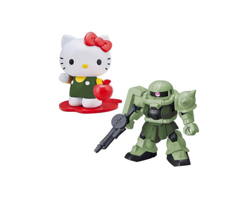 Bandai SD Cross Silhouette Hello Kitty / MS-06 Zaku II "Gundam"