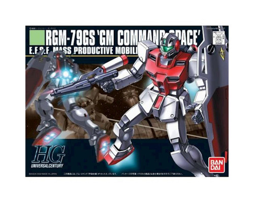 Bandai 1/144 HGUC #51 RGM-79GS GM Space Command "Gundam 0080" Plastic Model Kit