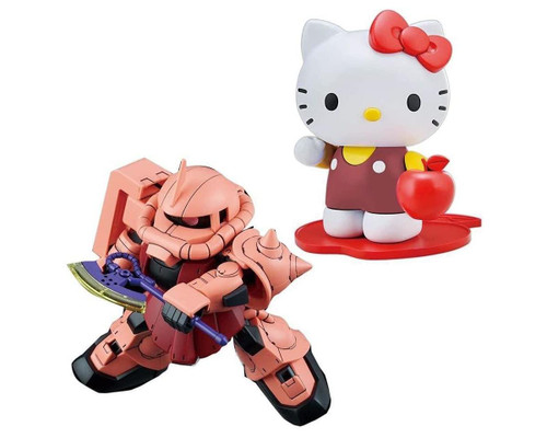 Bandai SD Cross Silhouette Hello Kitty / MS-06S Char's Zaku II "Gundam"