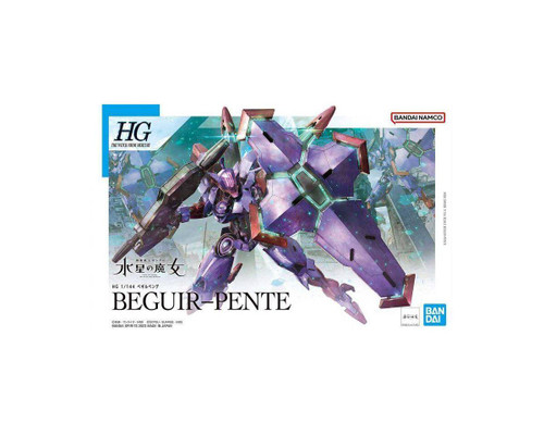 Bandai HGWFM 1/144 #12 Beguir-Pente "The Witch from Mercury" Plastic Model Kit