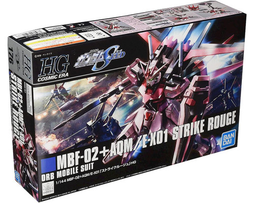 Bandai 1/144 HGCE #176 Strike Rouge "Gundam SEED" Plastic Model Kit