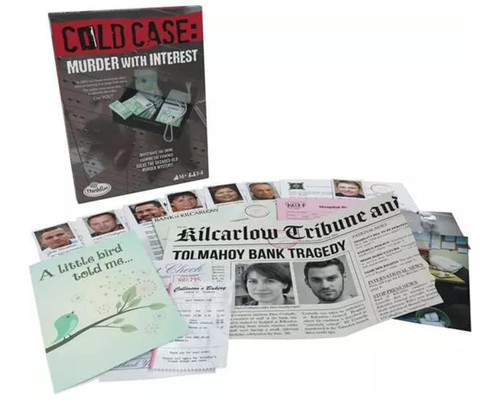 Thinkfun Cold Case: Murder With Interest Mystery Game