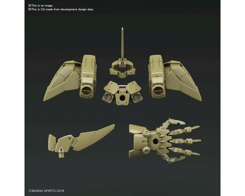 Bandai #21 Cielnova Option Armor For Elite Officer (Dark Green) "30 MM",