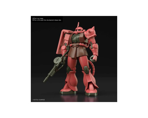 Bandai 1/144 HGUC MS-06S Char's Zaku II "Mobile Suit Gundam" Plastic Model Kit