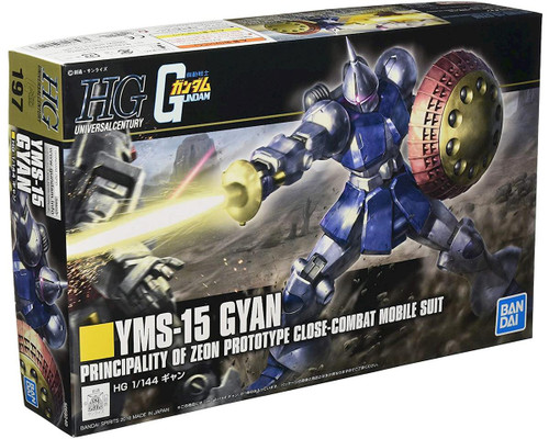 Bandai 1/144 HGUC #197 Gyan (Revive) "Mobile Suit Gundam" Plastic Model Kit
