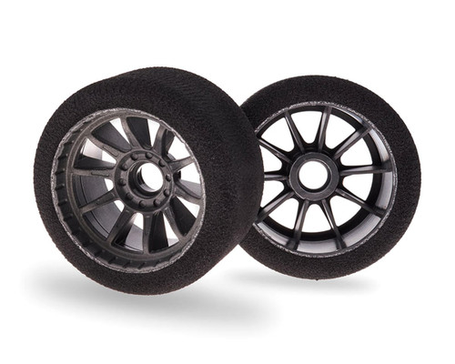 Matrix 1/10 Pre-Mounted F1 Foam Front Tires (59mm) (2) (Bearing Style)