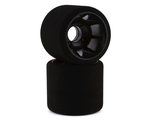 BSR Racing 1/10 Rear Mounted Foam Tires (Black) (2) (Purple)