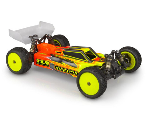 JConcepts 22X-4 "F2" 1/10 Buggy Body w/S-Type Wing (Clear) (Lighweight)