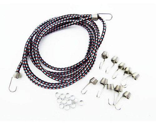 Hot Racing 1/10 Scale Bungee Cord Kit (Green/White)