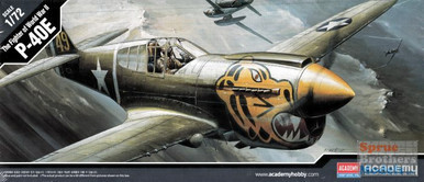 ACA12468 1:72 Academy P-40E Warhawk